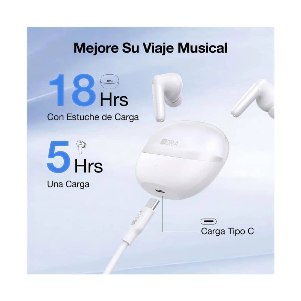 Audifonos Inalambricos 1Hora AUT-207