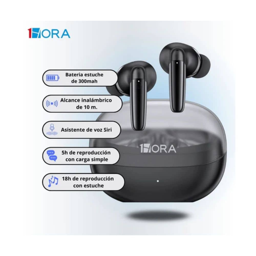 Audífonos Inalámbricos 1Hora AUT-207