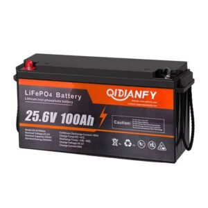 Batería de Litio Qidianfy LiFePO4 24V 100Ah (2560Wh) BMS 100A Instalaciones Solares