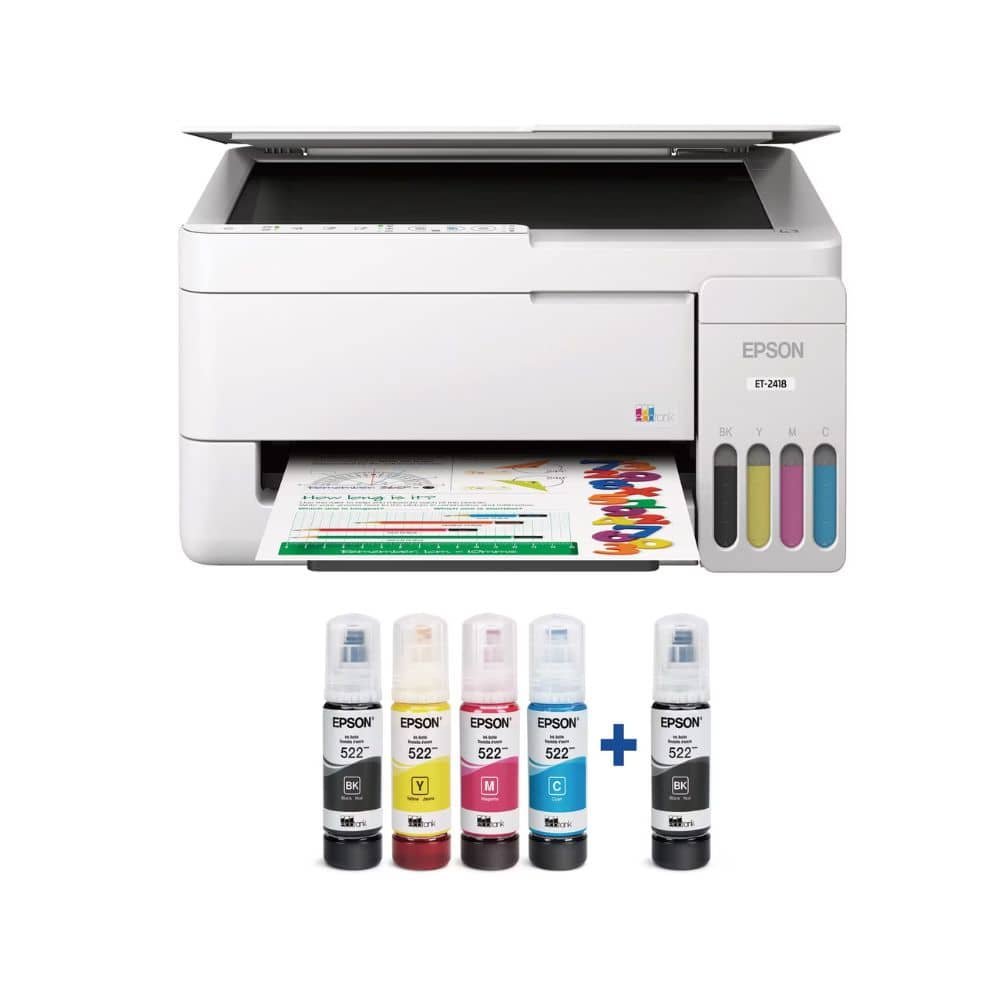 Impresora Epson Multifuncional EcoTank ET-2418 WIFI