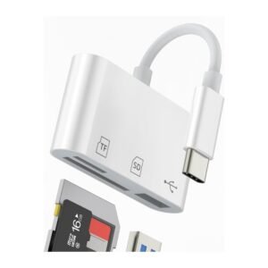 Adaptador USB-C para Tarjetas SD, microSD y Memorias USB