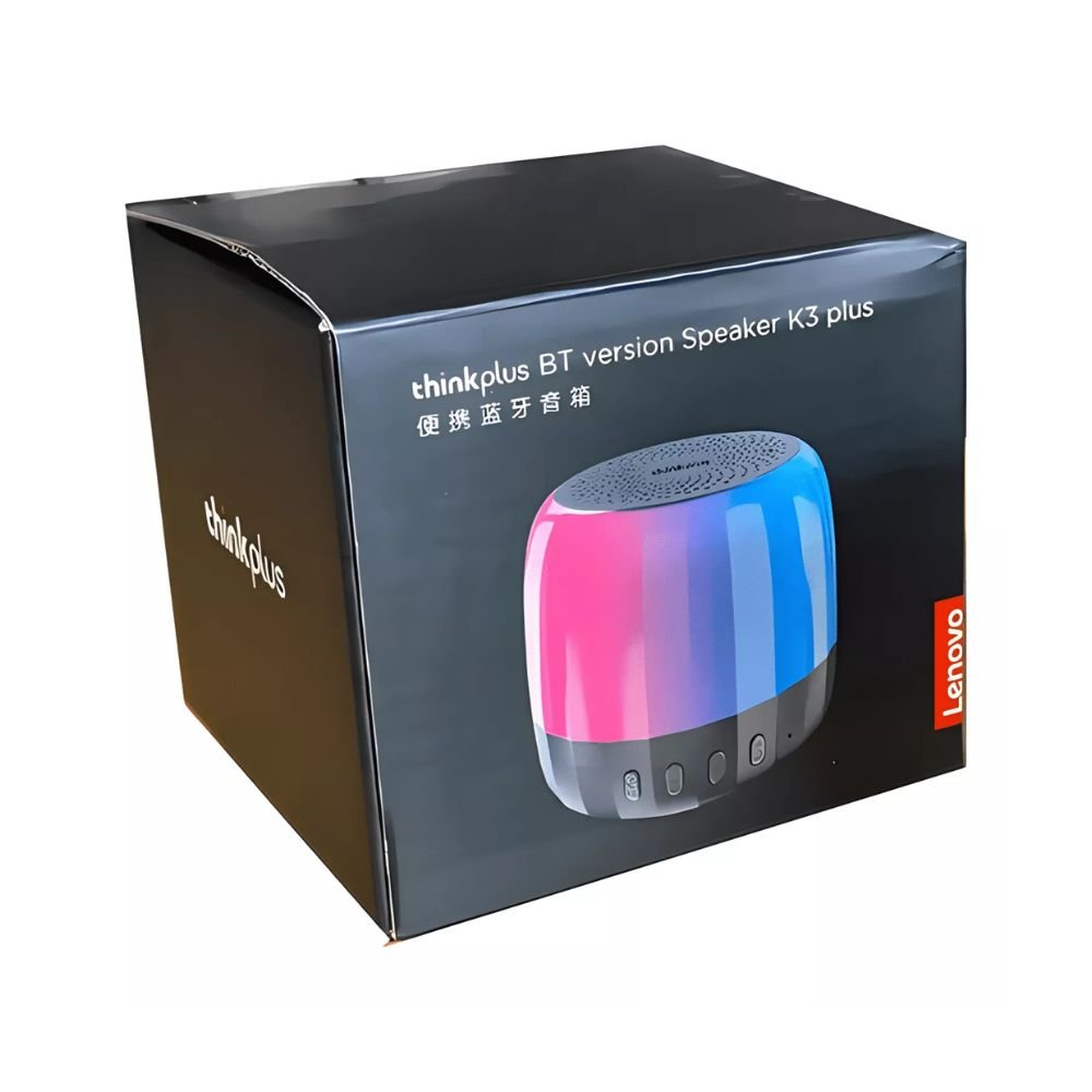 Bocina Bluetooth Lenovo K3 Plus con Luz RGB