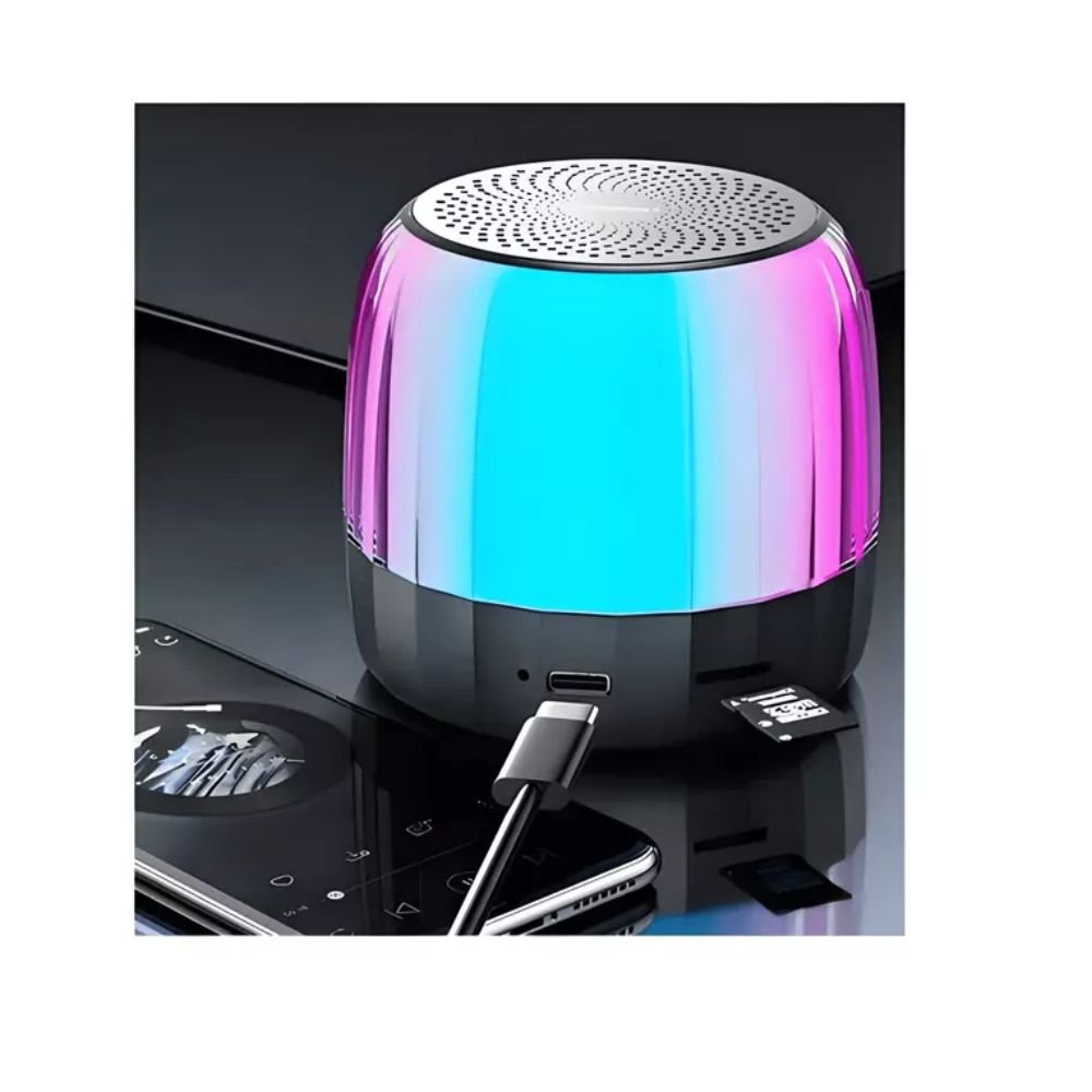 Bocina Bluetooth Lenovo K3 Plus con Luz RGB