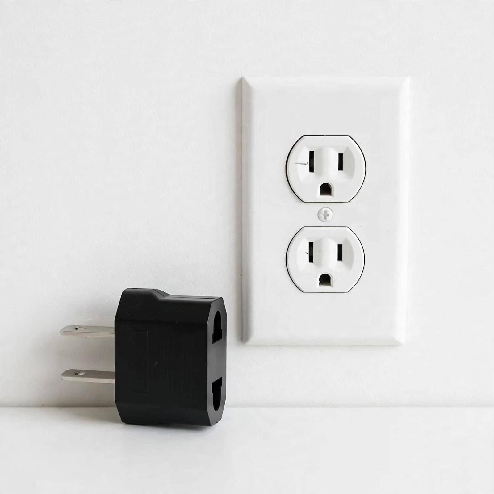 Adaptador de Enchufe Europeo a Americano