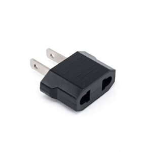 Adaptador de Enchufe Europeo a Americano