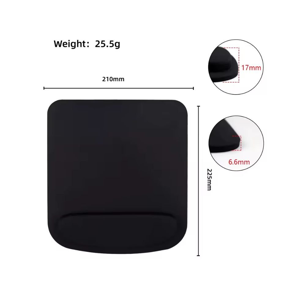 Alfombrilla de Ratón Ergonómica Mouse Pad Rectangular