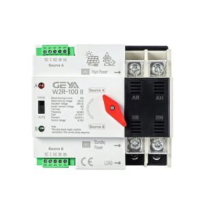 Interruptor de Transferencia Automática GEYA W2R ATS 2P 63A 110V